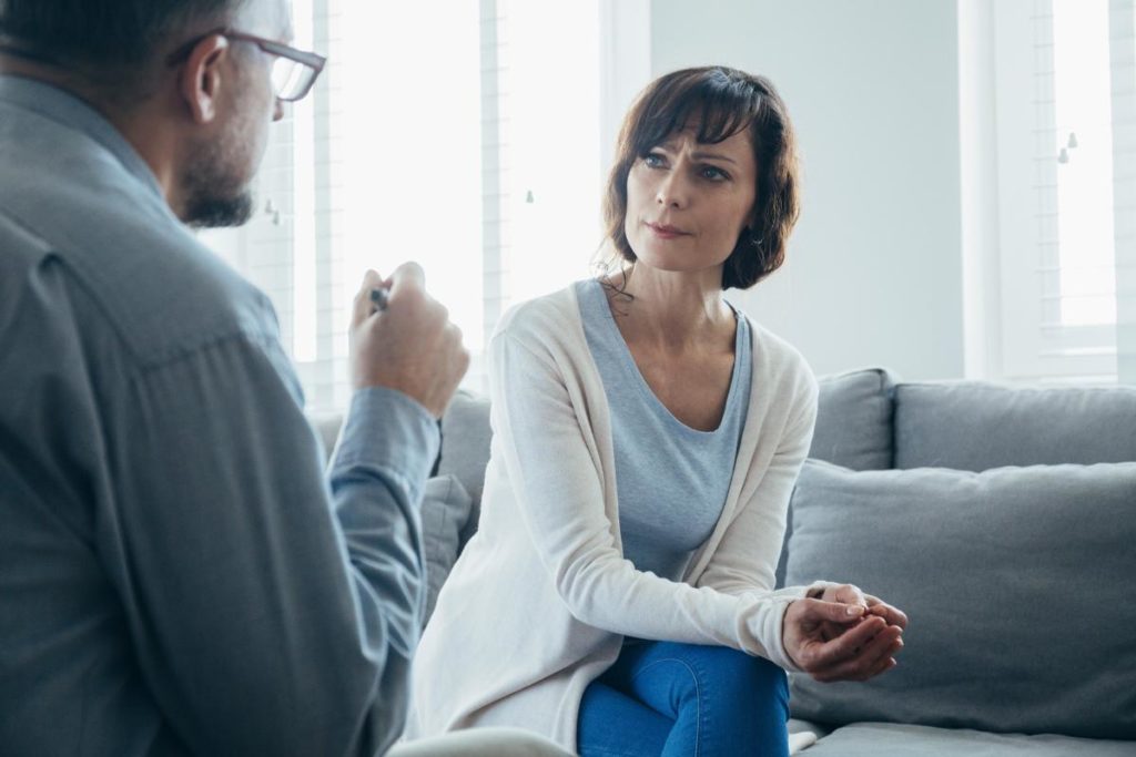 female client asking therapist about an intensive outpatient program and how does it help