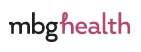 MBG Health logo in pink and black text on white background