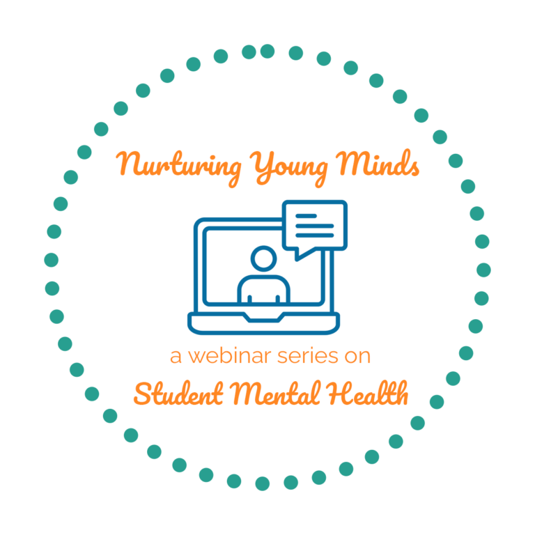 logo of nurturing young minds a webinar series on student mental health